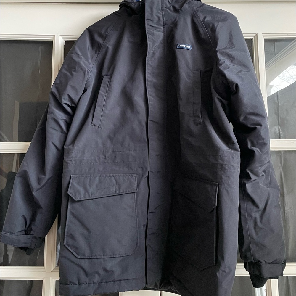 Lands Ends Boys Squall Coat